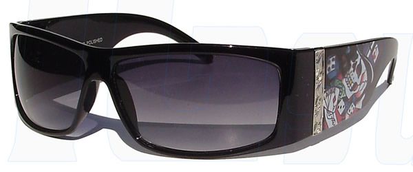 you are bidding on tattoo one pair model ta8007 black joker frames 