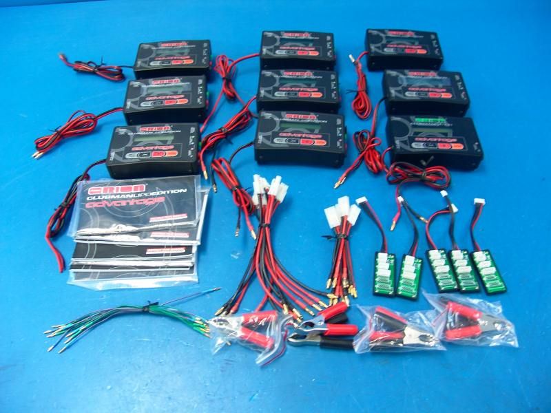 Team Orion Advantage Clubman LiPo Battery Charger UNTESTED LOT R/C RC 