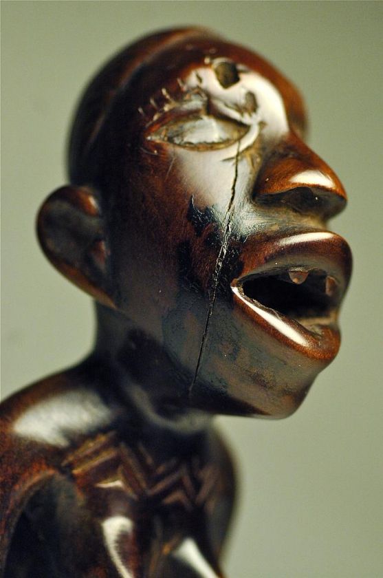 Yombe/figura de maternidad de Kongo   PHEMBA artes tribales africanos 