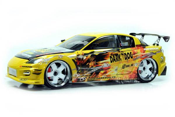 NOREV MAZDA RX8 DARK DOG DRIFT CHAMPIONSHIP SHA DO 1/18  