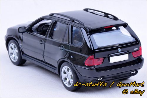 Welly 124 BMW X5 Diecast Model Car BLACK  