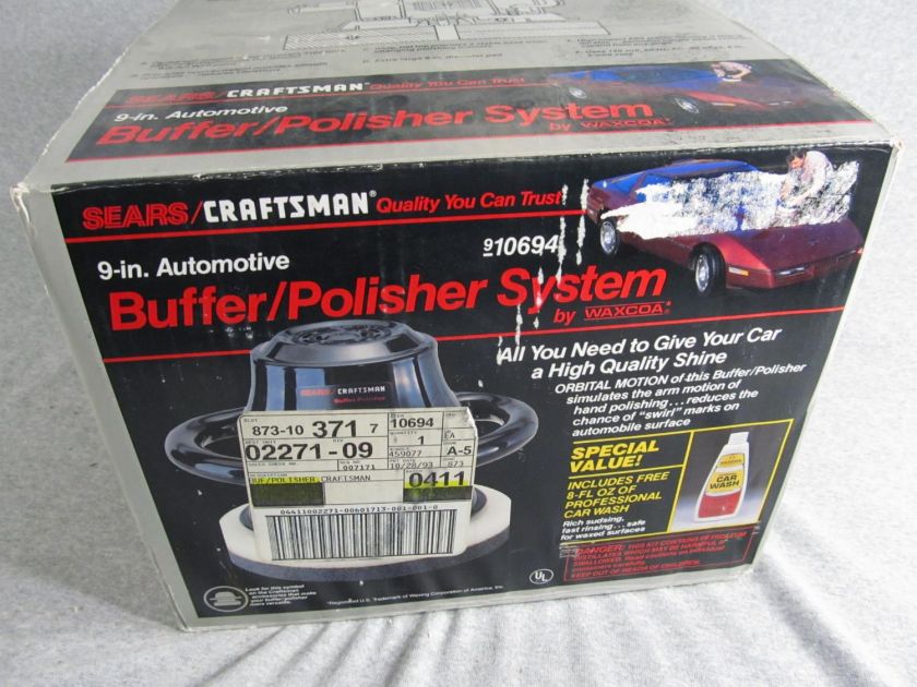  Craftsman 9 Inch Buffer / Polisher  