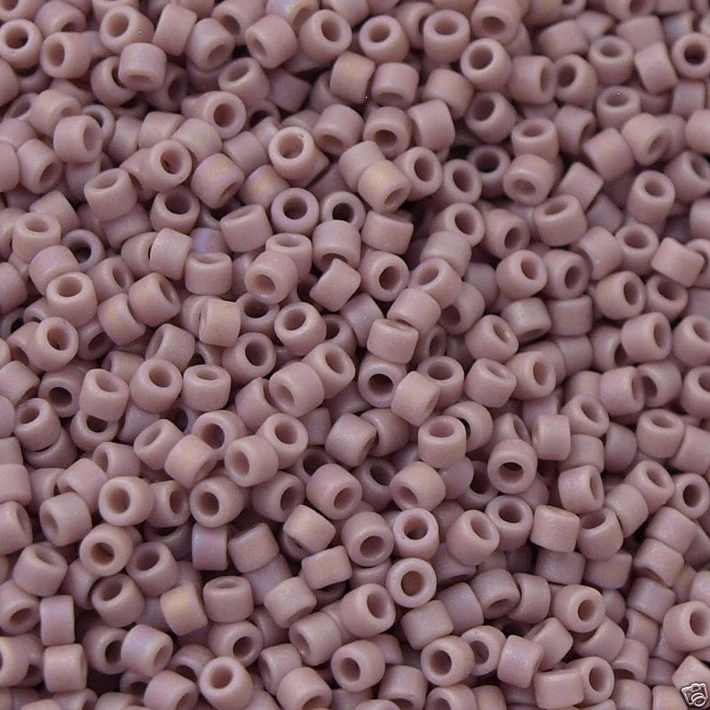 Miyuki Delica seed bead 11/0 Matte Lilac AB 5g DB875  