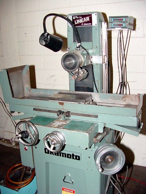 NICE OKAMOTO LINEAR 612 HAND FEED SURFACE GRINDER  