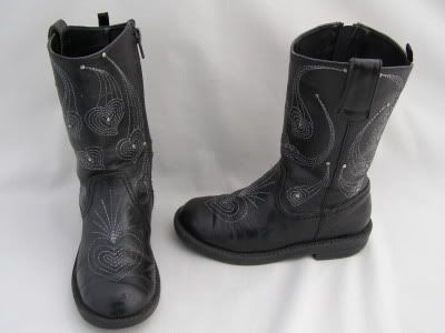 These Place western cowgirl boots are size 12 medium. They are so cute 