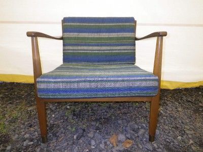 DANISH MOD DUX FOLKE OHLSSON LOUNGE CHAIR MID CENTURY  