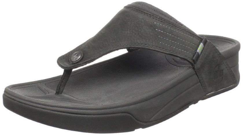 NEW Mens FITFLOP Dass Dress Casual Comfort Sandal Flip Flop Leather 