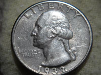 1932 Washington Quarter ~ Nice details  