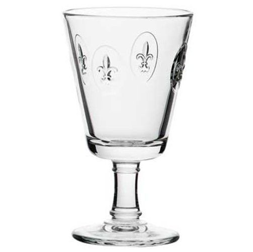 SET/6 La Rochere FLEUR DE LYS WINE/STEM GLASSES French  