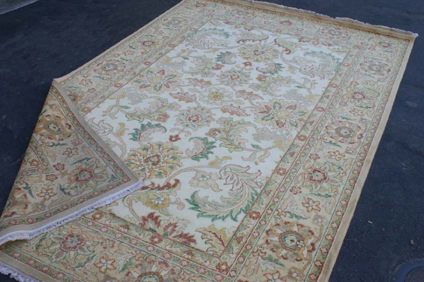 6X9 ORIENTAL HAND KNOTTED ZIEGLER MAHAL WOOL AREA RUG  