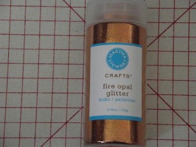 MARTHA STEWART GLITTER LARGE JAR CHOOSE FROM 13 COLOR  