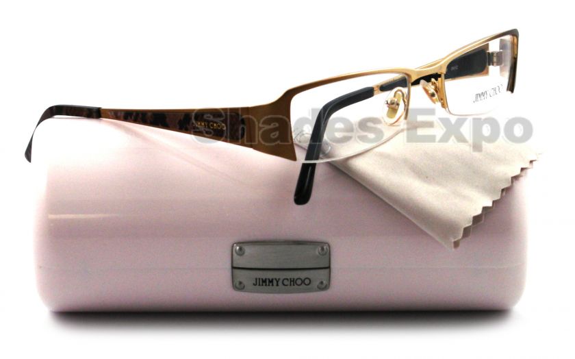 NEW JIMMY CHOO EYEGLASSES JC 28 GOLD N1C JC28 AUTH  