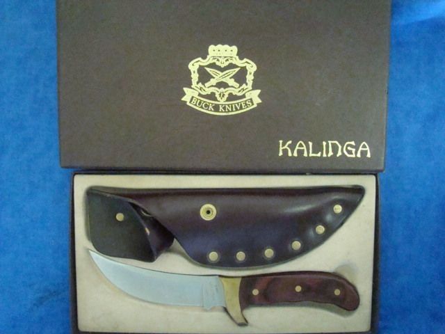 MINT N BOX BUCK KALINGA USA C HUNTING SURVIVAL KNIFE  