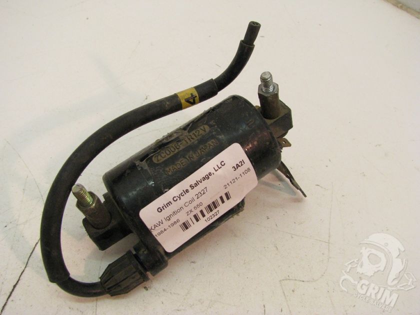 1984 1986 1986 Kawasaki GPz ZX550 Ignition Coil   21121 1108   Image 