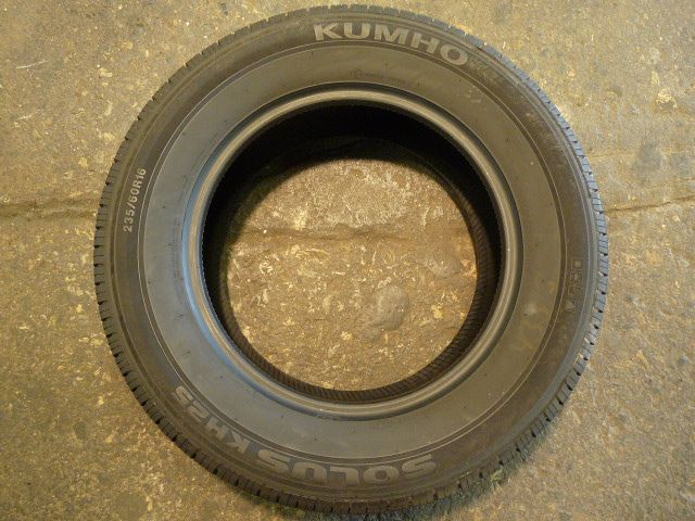 ONE NICE KUMHO SOLUS KH 25, 235/60/16, TIRE # 36609 PRICE MATCH PLUS 