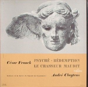 FCX 633, ANDRE CLUYTENS, FRANCK PSYCHE FRENCH 50S LP  
