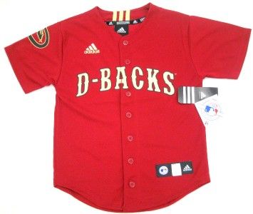 Arizona Diamondbacks Youth Large Baseball Jersey Red  