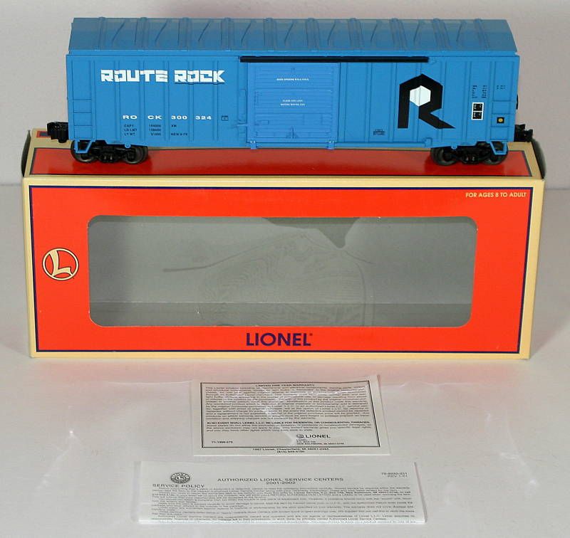 Lionel 17271 Rock Island Std O Boxcar 300324  