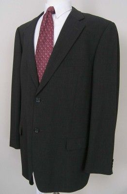 Ermenegildo Zegna Soft Blazer Dark Brown Wool Euro 56L US 46L Perfect 