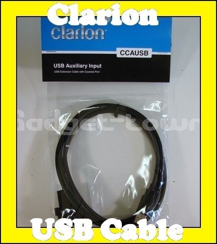 New Genuine Clarion CCAUSB Extension Cable with Cover  