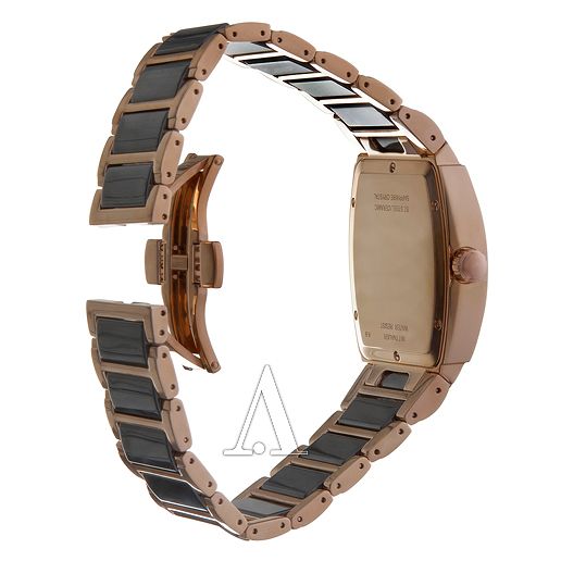 Wittnauer Stainless Steel Rose Gold Plated and Ceramic Mens Quartz 