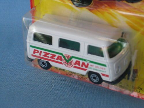 Matchbox Superfast Volkswagon Bay Window Van USA Pizza  