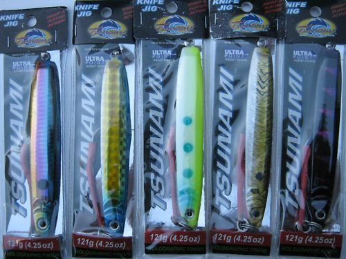 121g Knife/Butterfly/Speed Jig w/Mustad Assist Hooks  