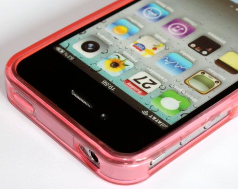 TPU Silicone Gel Slim thin Back Case Cover For iPhone 4 4S verizon AT 