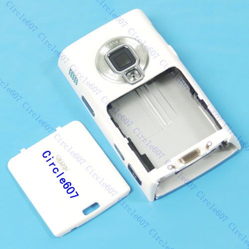 White Fascia Housing Cover For Nokia N95 8GB Keypad T6  