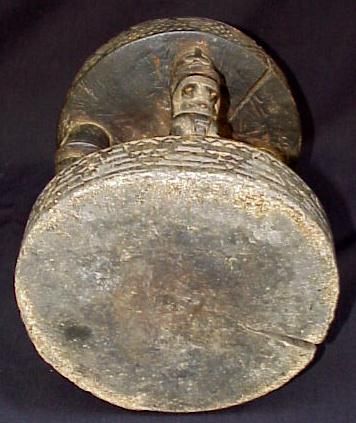 RITUAL STOOL WITH FOUR FIGURES   DOGON CULTURE   MALI  