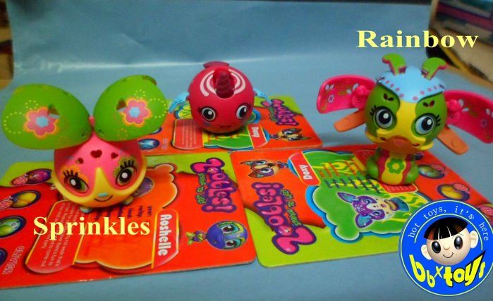 ZOOBLES SPRINGS TO LIFE SPECIAL SET PETAGONIA COLLECTION BOX WITH 