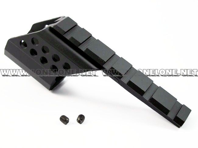 Airsoft Aluminium 20mm Top Rail Mount For Glock  