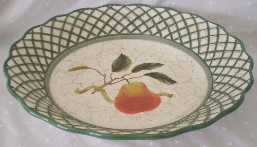 Certified Raymond Waites Cornucopia Huge Serving Bowl  