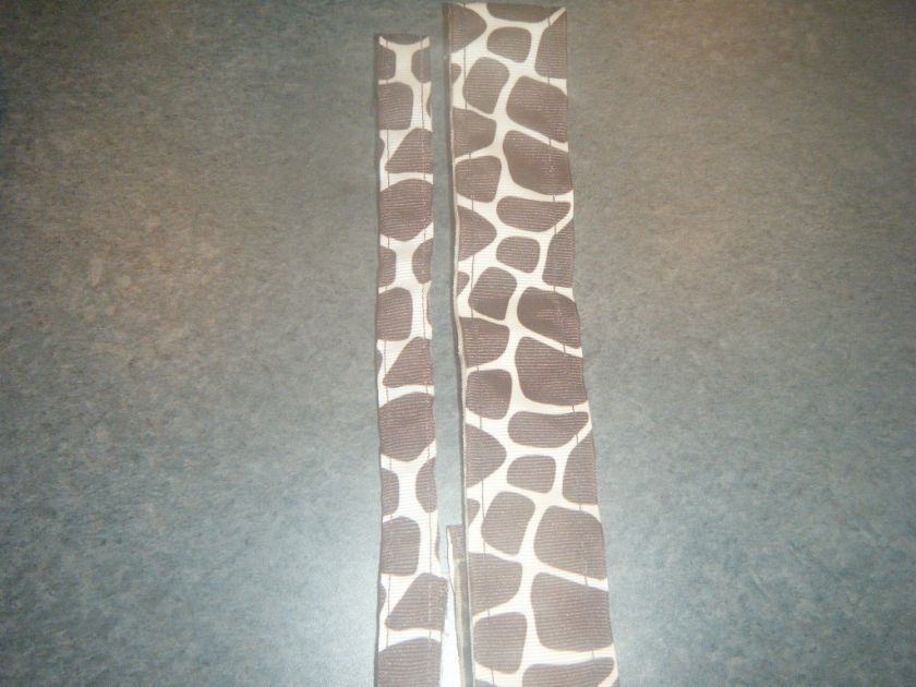 Custom Non Slip Headband Sweat Band Giraffe Animal Print  