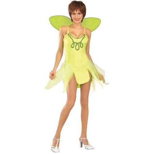 Adult TINKERBELL Fairy Dress Costume~ Up to Size 12  