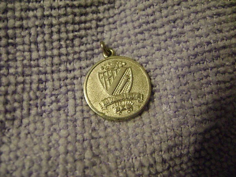 Vintage Estate STERLING SILVER Beta Sigma Phi Charm KEY  