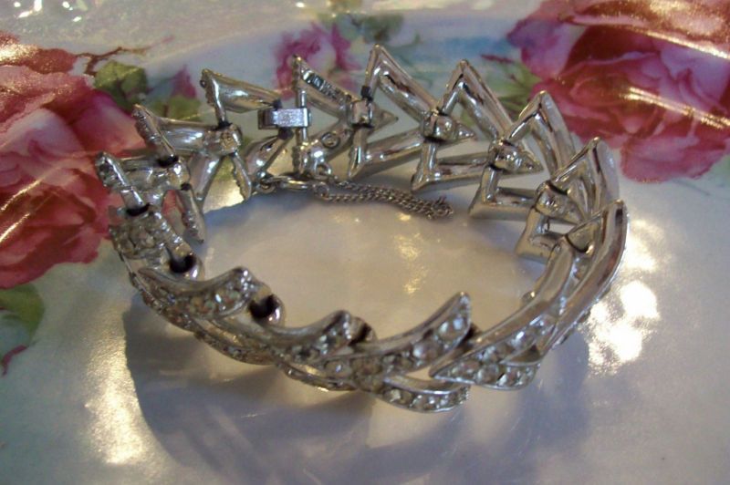 Vintage Sarah Coventry Rhinestone Bracelet  