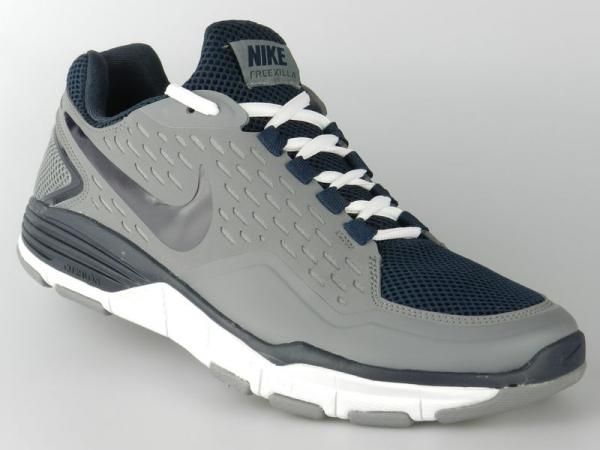 NIKE FREE XILLA TR NEW Mens Grey White Trainers Shoes  