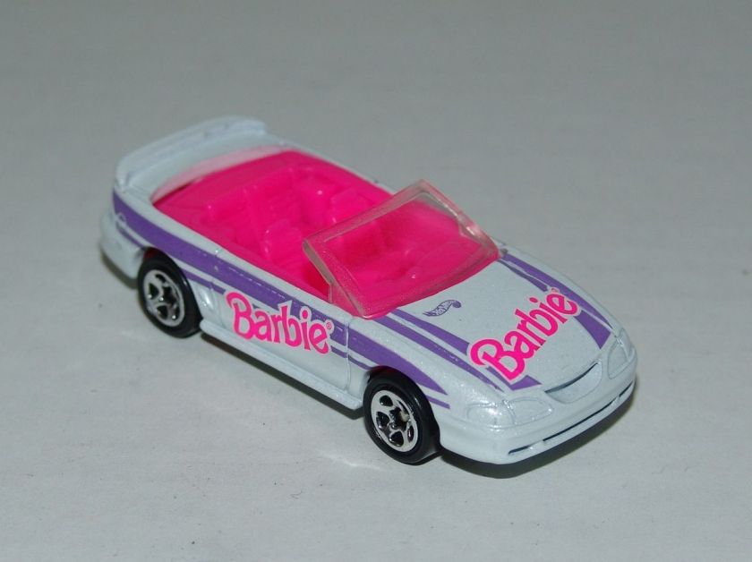 Hot Wheels 1996 Mustang GT Barbie Timeless Toys 4 Pack Exclusive 