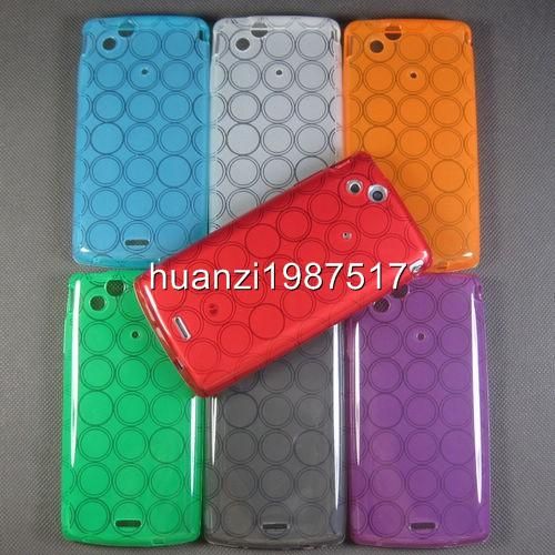 LOTS 7 PCS Gel TPU Case For Sony Ericsson XPERIA Arc X12 LT15i