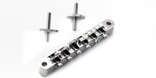 CHROME TUN O MATIC BRIDGE FITS GIBSON LES PAUL GUITAR  