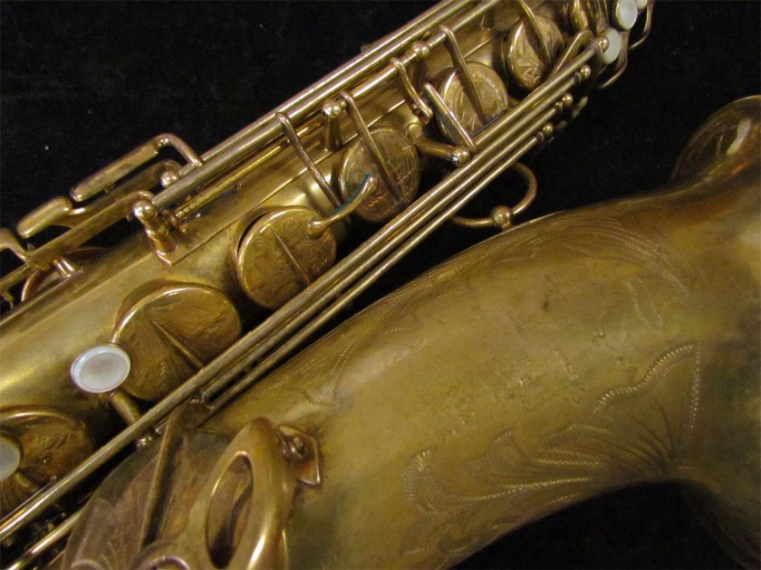 Awesome Vintage Selmer Paris Balanced Action Tenor Saxophone, SN 28112 