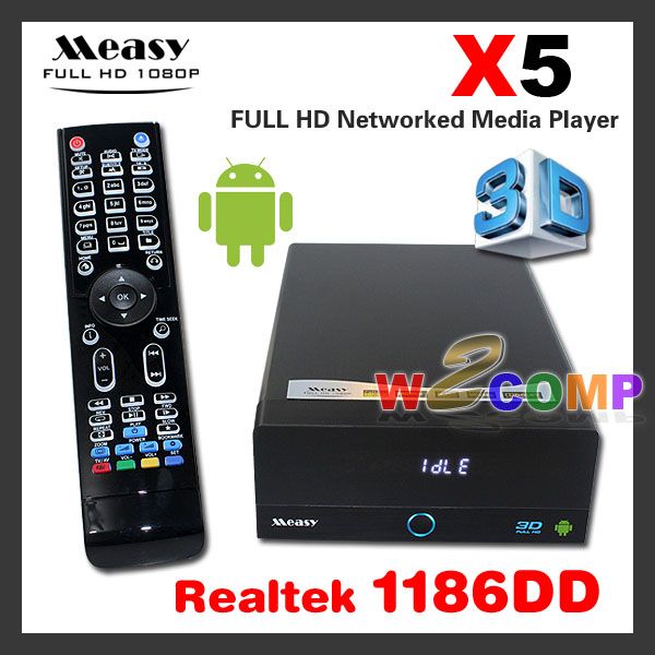 New Realtek 1186DD chipset + 3D + Android + USB 3.0 + DLNA (Steaming 