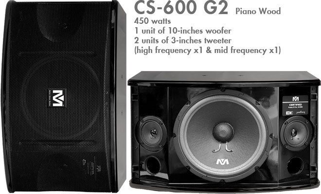 BETTER MUSIC BUILDER BMB CS 600 450W KARAOKE SPEAKER  