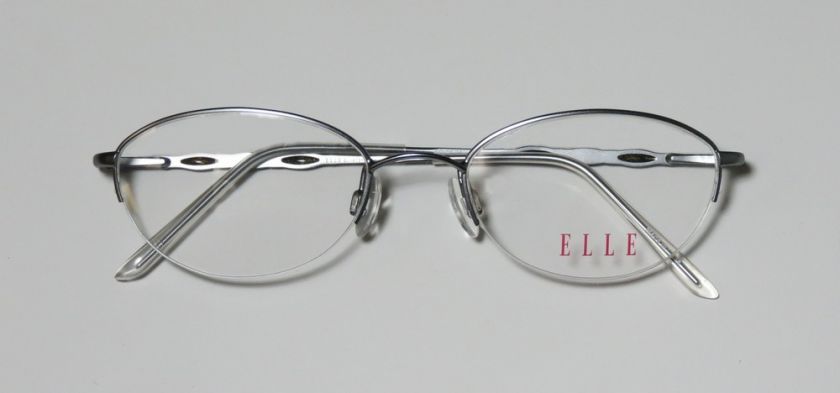 NEW ELLE 18731 50 19 135 VISION CARE MATTE GRAY EYEGLASSES/GLASSES 