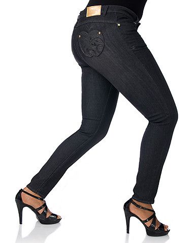 APPLE BOTTOMS SKINNY LEG JEAN  