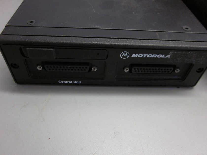 Motorola Police Radio Equipment  4018A MaxTrac Spectra Control Unit 