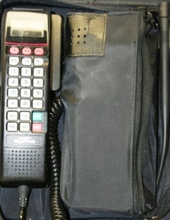 Motorola SCN2500A Bag Phone w/ Adapter Antenna Battery  