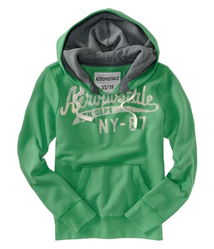 Aeropostale mens pull over sweatshirt hoodie   Style# 3389  