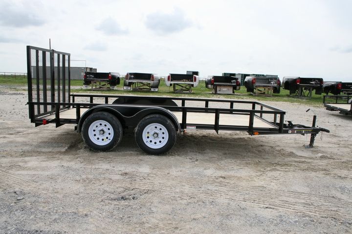 New 14 x 6 Utility Equipment ATV Lawnmower Trailer w/3500 Axles 